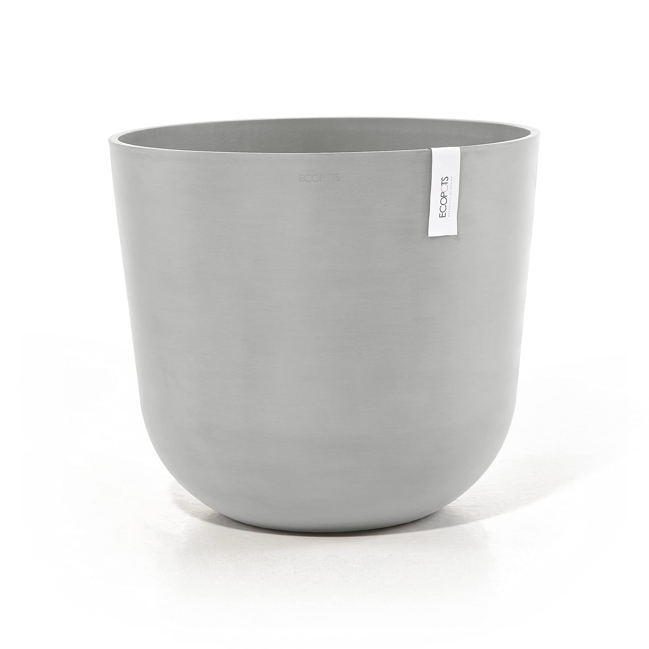 Ecopots Oslo - Blanc gris / Ø 25 cm x H 21.8