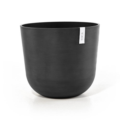 Ecopots Oslo - Gris foncé / Ø 25 cm x H 21.8